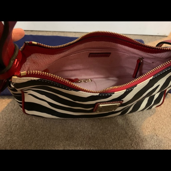 Dooney & Bourke zebra print handbag - Picture 7 of 9